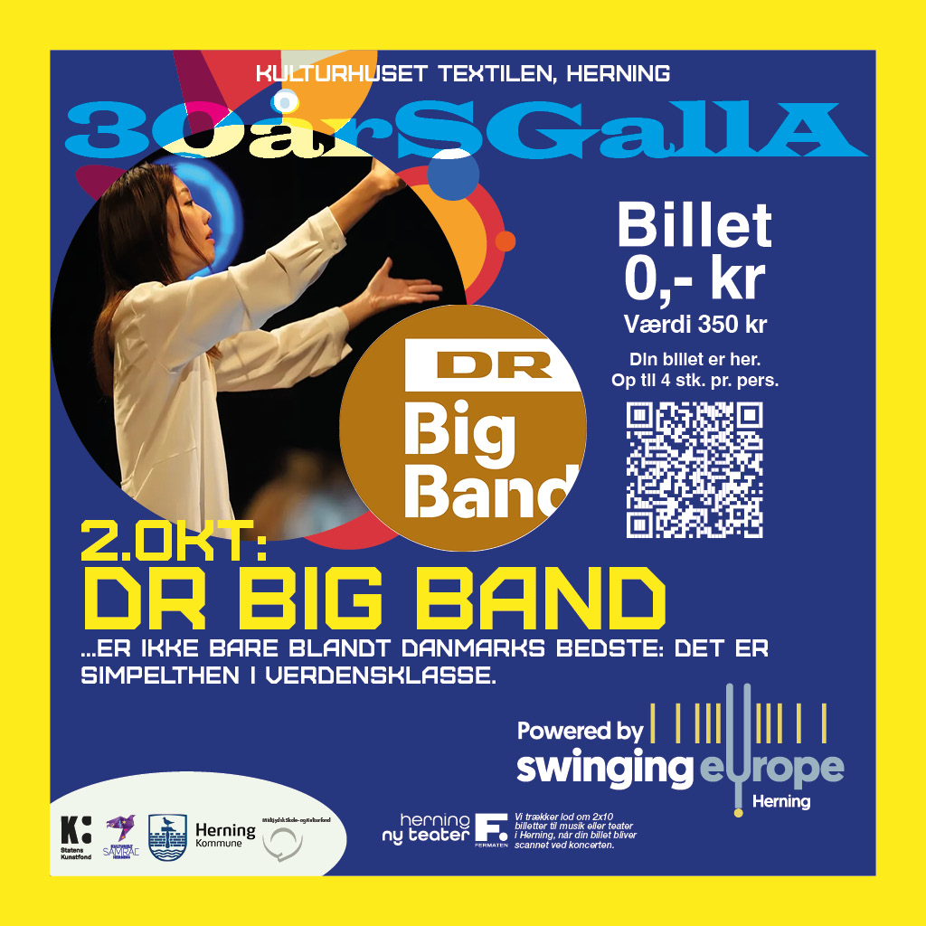 ANNIVERSARY: Concert with the Danish Radio Big Band